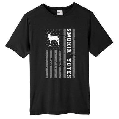 Coyote Hunting Smokin Yotes Tall Fusion ChromaSoft Performance T-Shirt