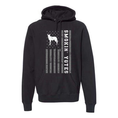 Coyote Hunting Smokin Yotes Premium Hoodie