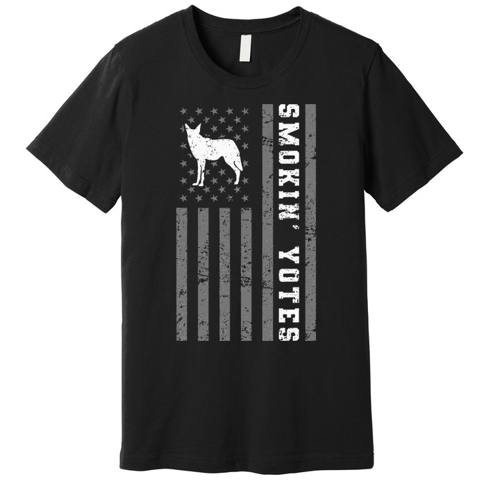 Coyote Hunting Smokin Yotes Premium T-Shirt