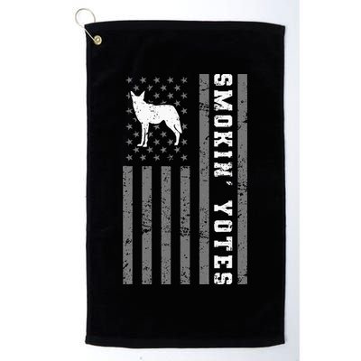 Coyote Hunting Smokin Yotes Golf Towel