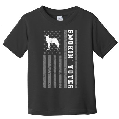 Coyote Hunting Smokin Yotes Toddler T-Shirt