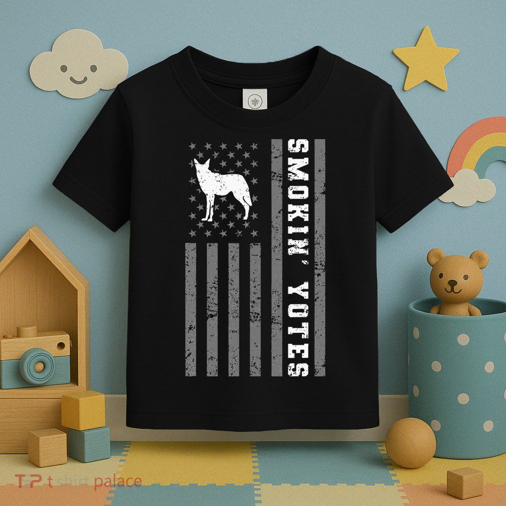 Coyote Hunting Smokin Yotes Toddler T-Shirt