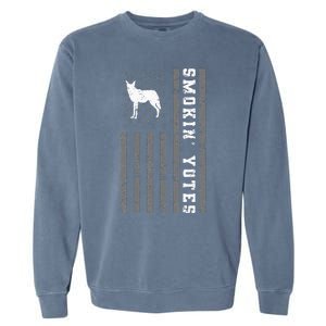 Coyote Hunting Smokin Yotes Garment-Dyed Sweatshirt