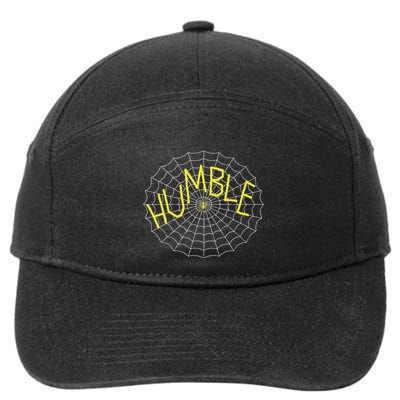 CharlotteS Humble Spider Web 7-Panel Snapback Hat