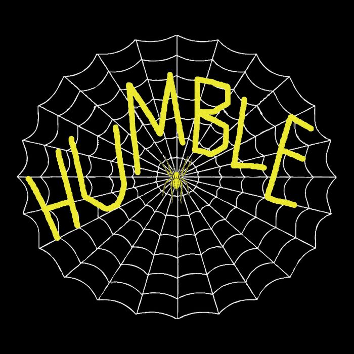 CharlotteS Humble Spider Web Pom Pom 12in Knit Beanie