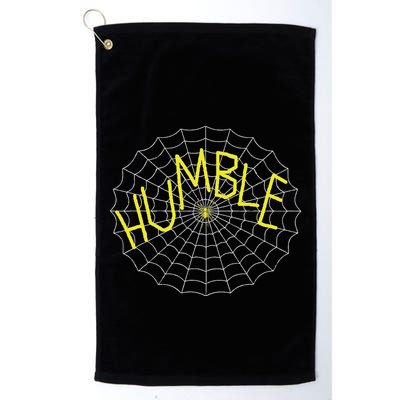 CharlotteS Humble Spider Web Golf Towel
