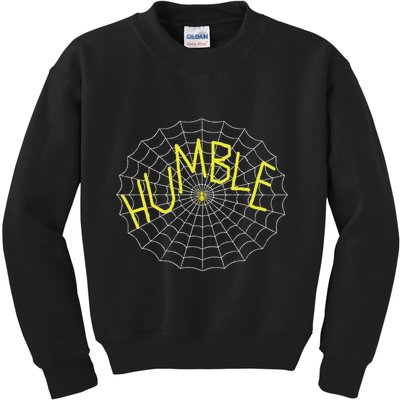 CharlotteS Humble Spider Web Kids Sweatshirt