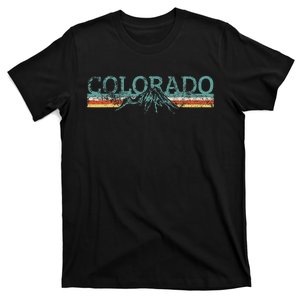 Colorado Hiking Travel Retro T-Shirt