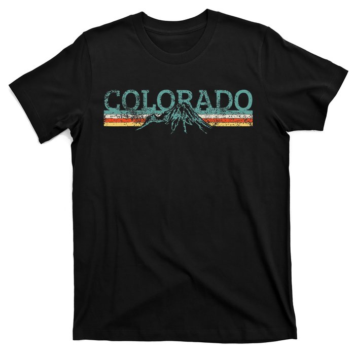 Colorado Hiking Travel Retro T-Shirt