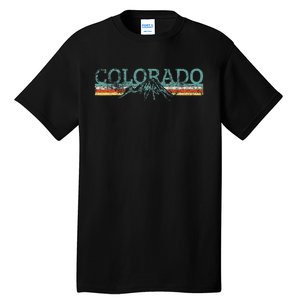 Colorado Hiking Travel Retro Tall T-Shirt