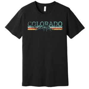 Colorado Hiking Travel Retro Premium T-Shirt