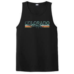 Colorado Hiking Travel Retro PosiCharge Competitor Tank