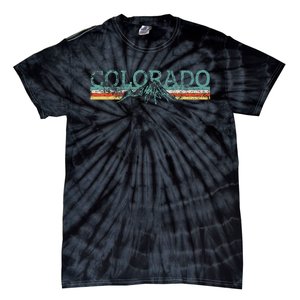 Colorado Hiking Travel Retro Tie-Dye T-Shirt