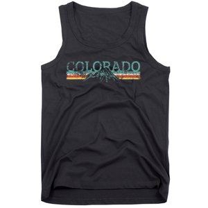 Colorado Hiking Travel Retro Tank Top