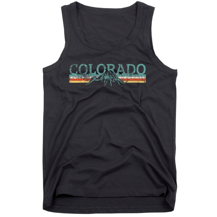 Colorado Hiking Travel Retro Tank Top