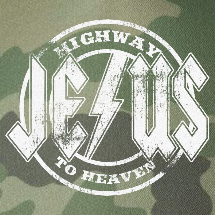 Christian Highway To Heaven Rock N Roll Jesus Legacy Tie Dye Trucker Hat