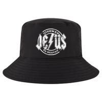 Christian Highway To Heaven Rock N Roll Jesus Cool Comfort Performance Bucket Hat