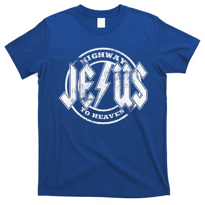 Christian Highway To Heaven Rock N Roll Jesus T-Shirt