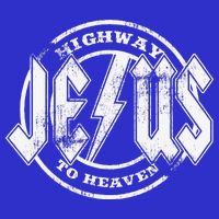 Christian Highway To Heaven Rock N Roll Jesus 16 in Basic Backpack