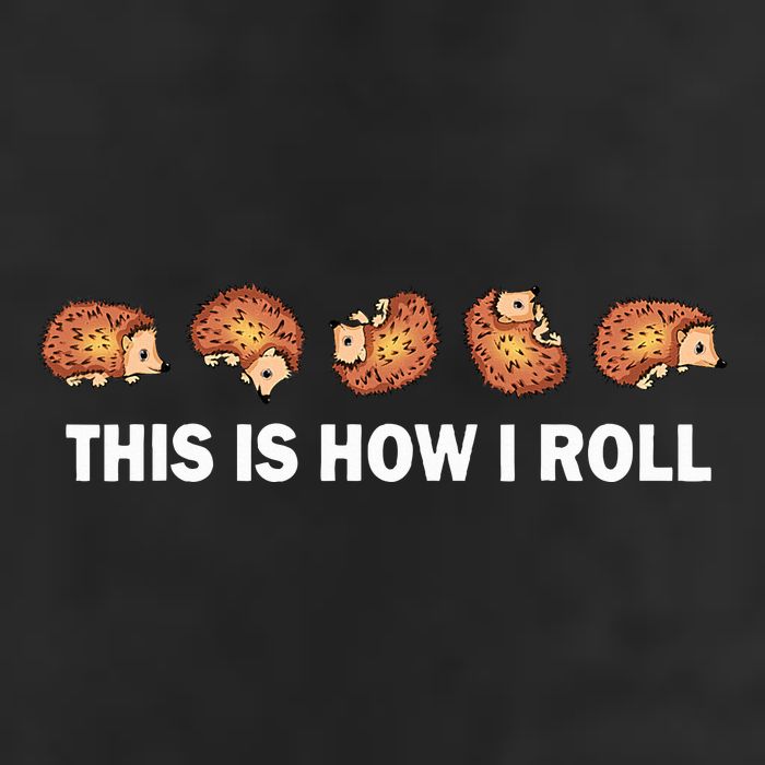 Cute Hedgehog This Is How I Roll Hedgehog Tumbler