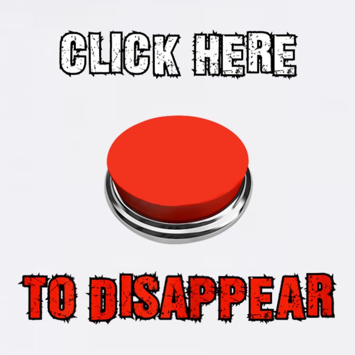 Click Here To Disappear Funny Saying Sarcastic Garment-Dyed Sweatshirt