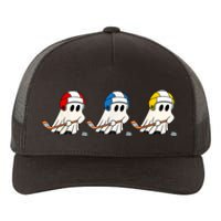 Cute Halloween Trick Or Treat Hockey Cute Ghost Funny Ice Hockey Gift Yupoong Adult 5-Panel Trucker Hat