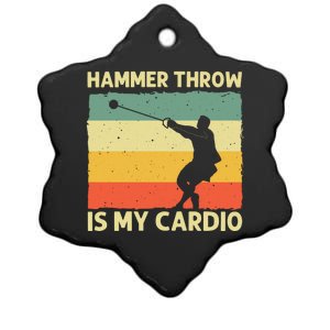 Cool Hammer Throw For Track And Field Throwing Ceramic Star Ornament