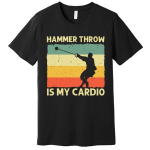 Cool Hammer Throw For Track And Field Throwing Premium T-Shirt