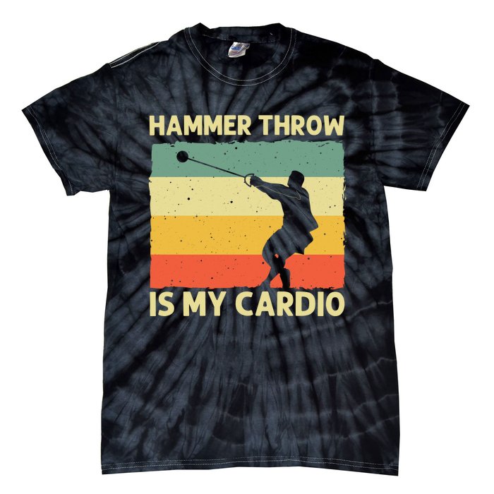 Cool Hammer Throw For Track And Field Throwing Tie-Dye T-Shirt