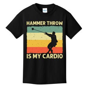 Cool Hammer Throw For Track And Field Throwing Kids T-Shirt