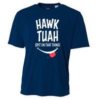 Cute Hawk Tuah... Spit On That Thing Gift Cooling Performance Crew T-Shirt