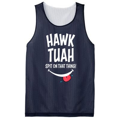 Cute Hawk Tuah... Spit On That Thing Gift Mesh Reversible Basketball Jersey Tank