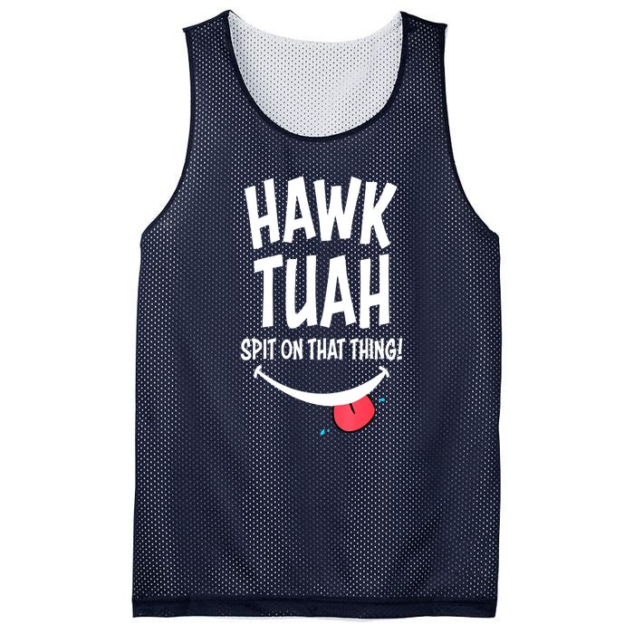 Cute Hawk Tuah... Spit On That Thing Gift Mesh Reversible Basketball Jersey Tank