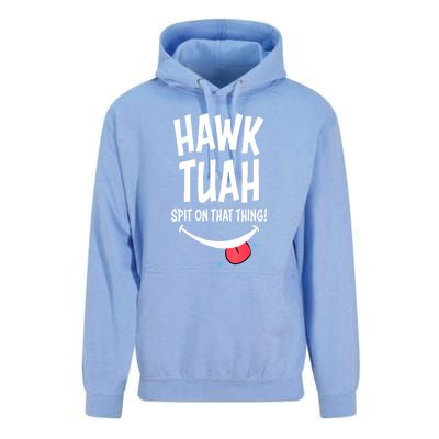 Cute Hawk Tuah... Spit On That Thing Gift Unisex Surf Hoodie