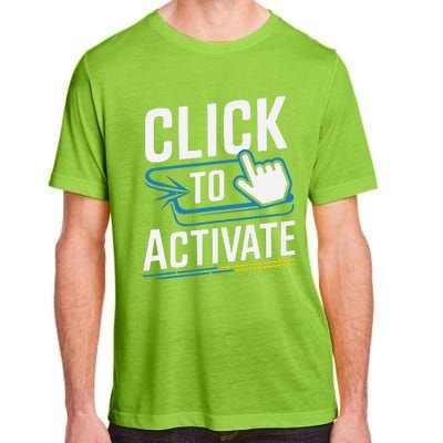 Click Here To Activate Your Inner Nerd Geeks Adult ChromaSoft Performance T-Shirt