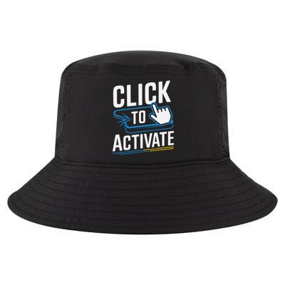 Click Here To Activate Your Inner Nerd Geeks Cool Comfort Performance Bucket Hat