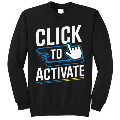 Click Here To Activate Your Inner Nerd Geeks Sweatshirt