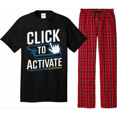 Click Here To Activate Your Inner Nerd Geeks Pajama Set