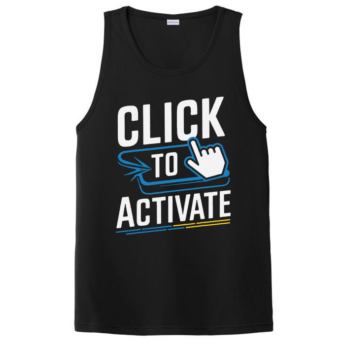 Click Here To Activate Your Inner Nerd Geeks PosiCharge Competitor Tank