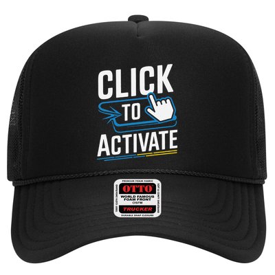 Click Here To Activate Your Inner Nerd Geeks Trucker Hat