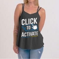 Click Here To Activate Your Inner Nerd Geeks Women's Strappy Tank