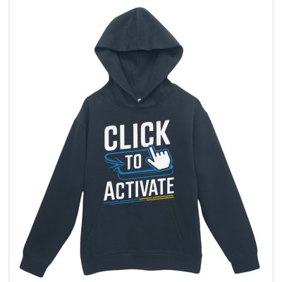 Click Here To Activate Your Inner Nerd Geeks Urban Pullover Hoodie