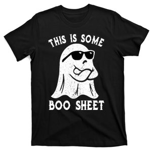 Cute Halloween This Is Some Boo Sheet Ghost Funny Gift T-Shirt