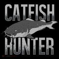 Catfish Hunter Tournament Fishing Fisherman T-Shirt