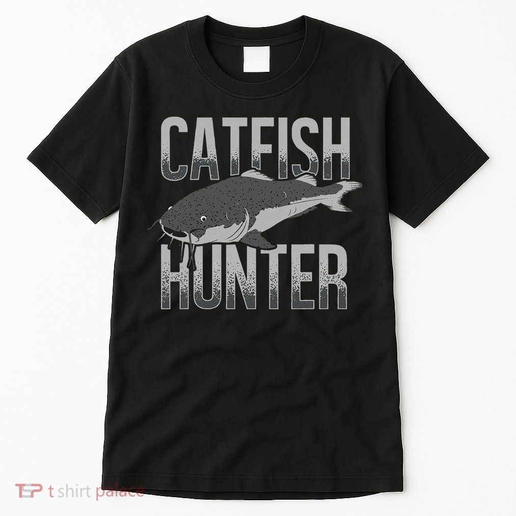 Catfish Hunter Tournament Fishing Fisherman Tall T-Shirt