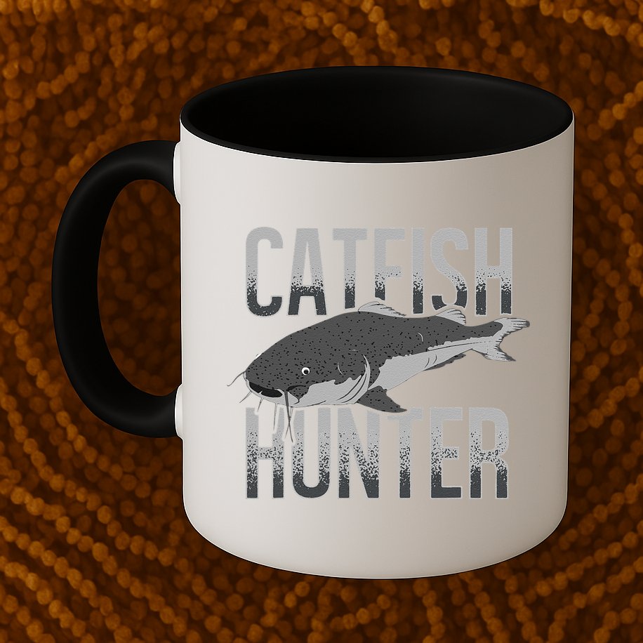 Catfish Hunter Tournament Fishing Fisherman Mug