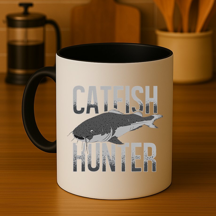 Catfish Hunter Tournament Fishing Fisherman Mug