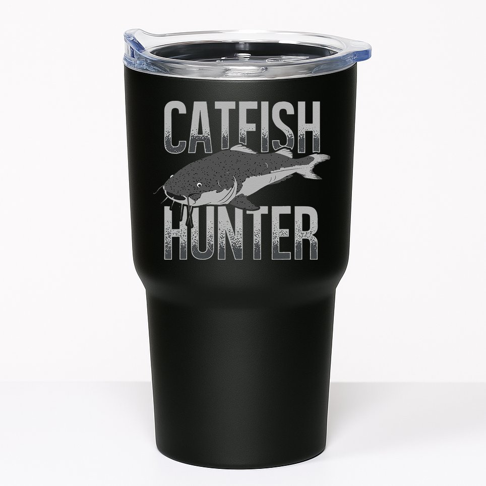 Catfish Hunter Tournament Fishing Fisherman Tumbler