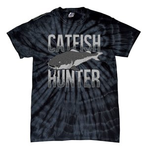 Catfish Hunter Tournament Fishing Fisherman Tie-Dye T-Shirt