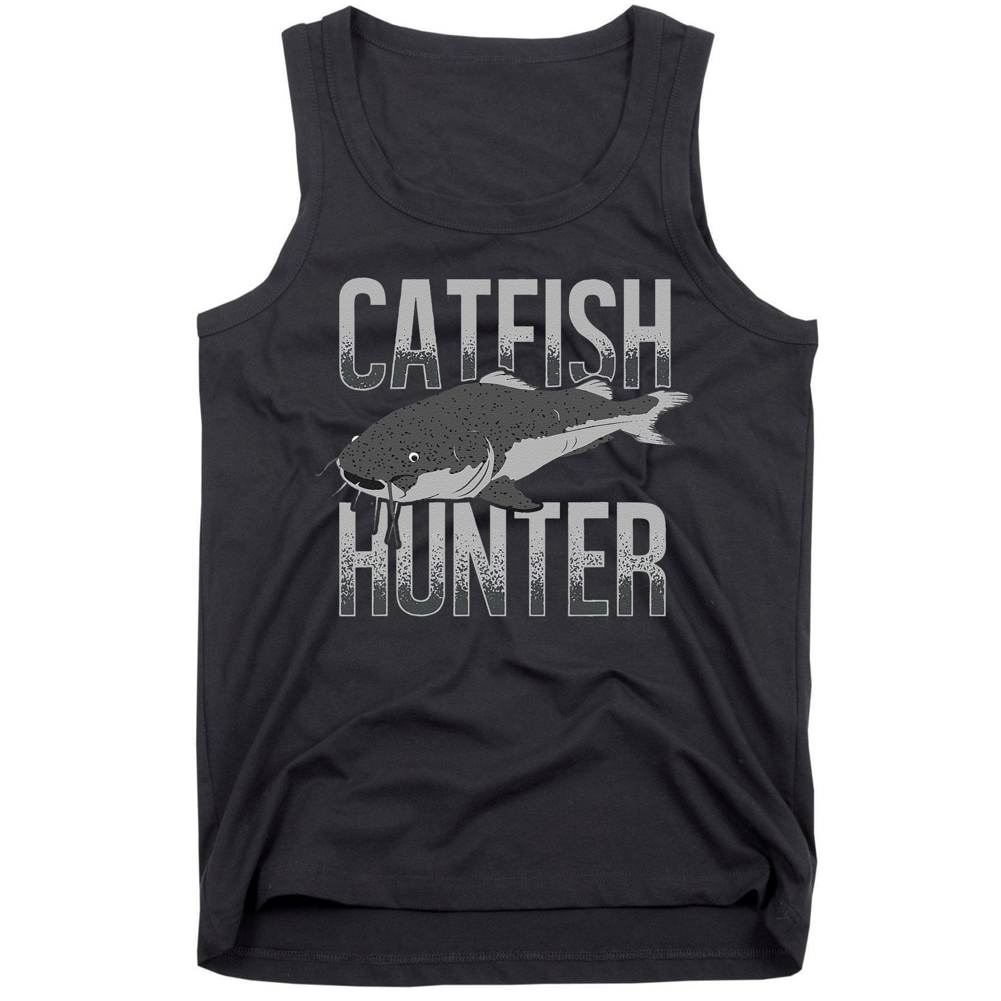Catfish Hunter Tournament Fishing Fisherman Tank Top